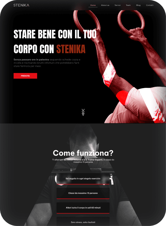 Progetto Stenika — Palestra