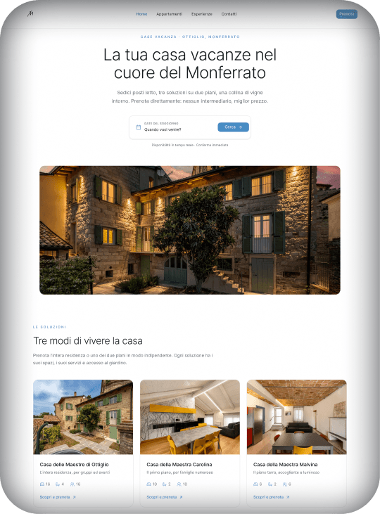 Progetto Monferrato Home Apartments — Ville di lusso